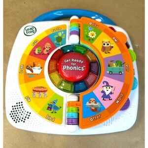 LeapFrog Get Ready for Phonics Spin & Learn Educational Toy for Toddlers WORKS!